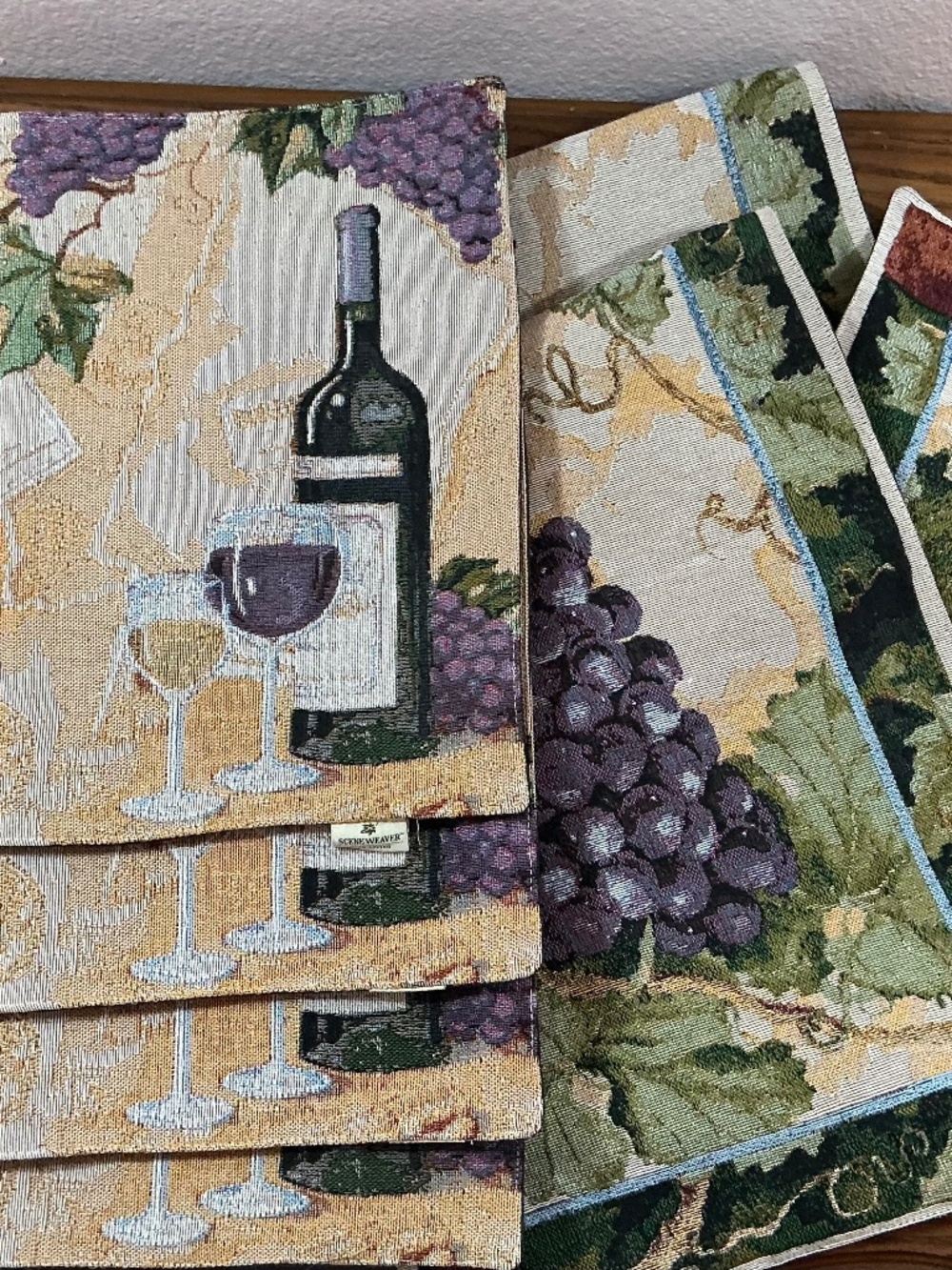 Jacquard Tapestry Table Runner and Placemats